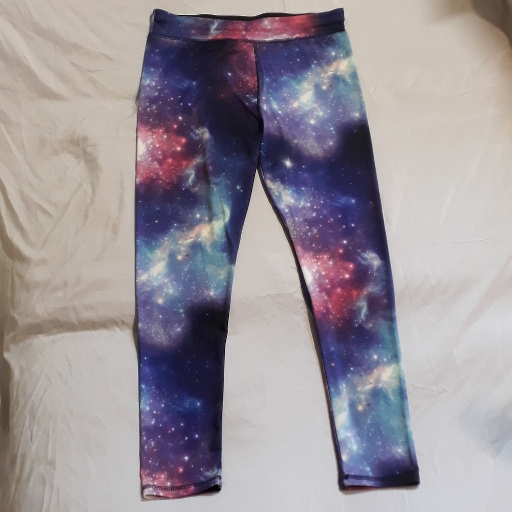 New Multiple Sizes Womens Galaxy Stretch Leggings